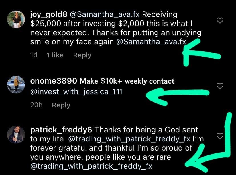 comment marketing for Instagram scammers