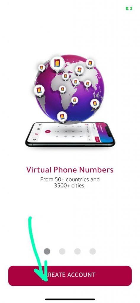 create a free account to get a foreign number for yahoo