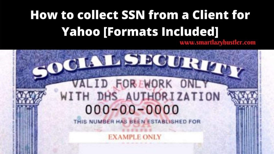 collect SSN from a client