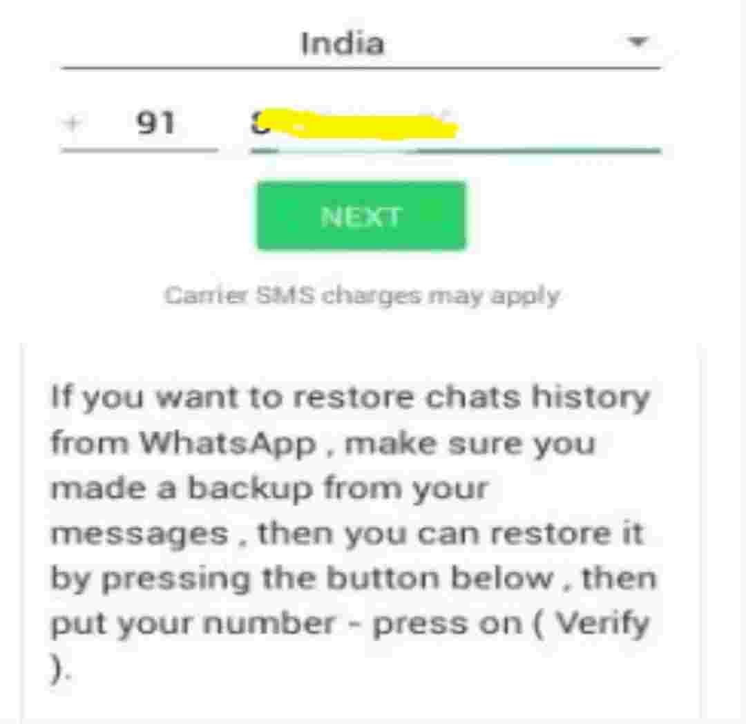 Fake Whatsapp last seen