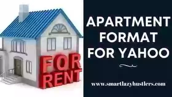 apartment format for clients yahoo