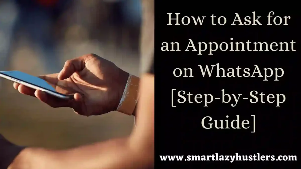 how to ask for an appointment on WhatsApp blog post image