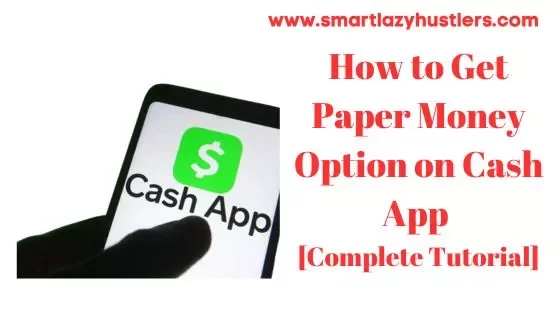 how to get paper money option