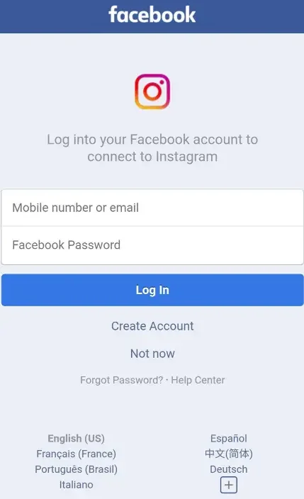 How to create a fake Instagram account without phone number