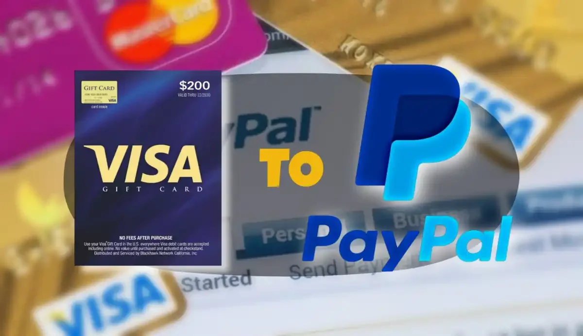 Transfer gift card to PayPal