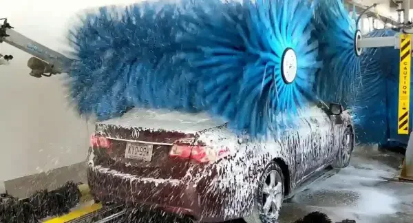 What is the disadvantage of automatic car wash