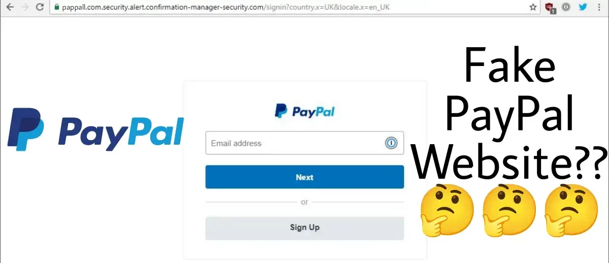 Can a Fake Website Use Paypal