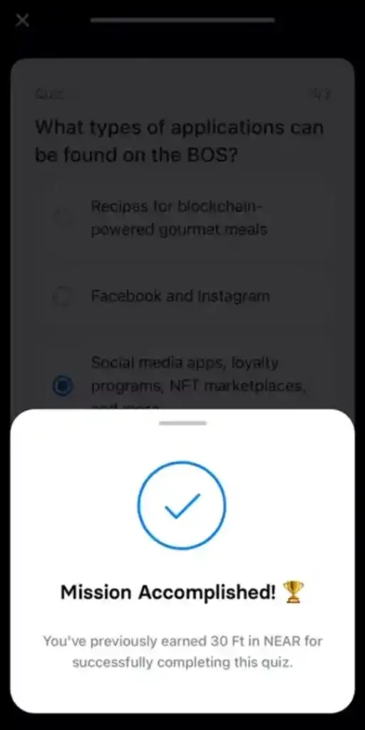 Revolut Crypto learn and earn answers for Near